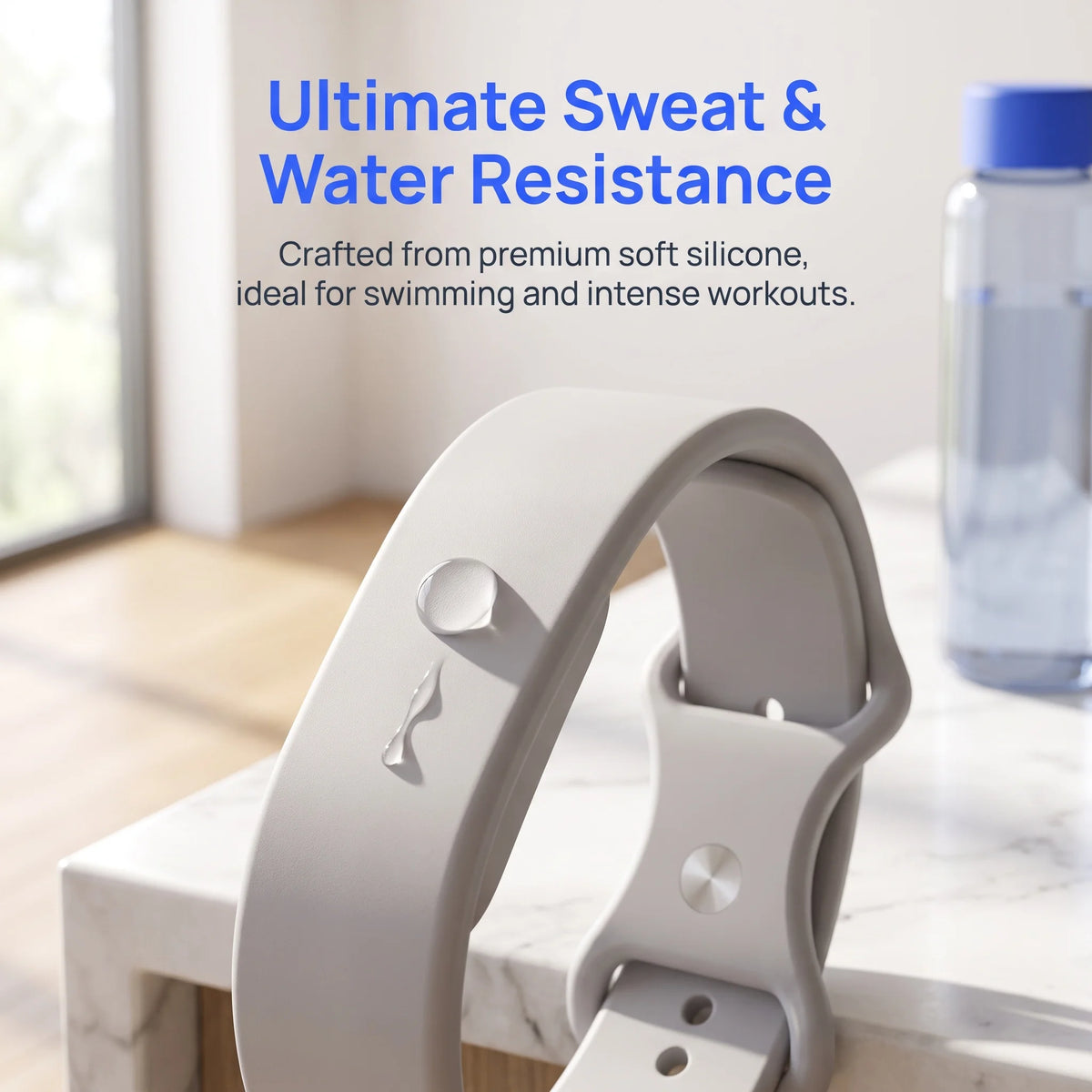 Perforated Silicone Strap For Google Fitbit Air