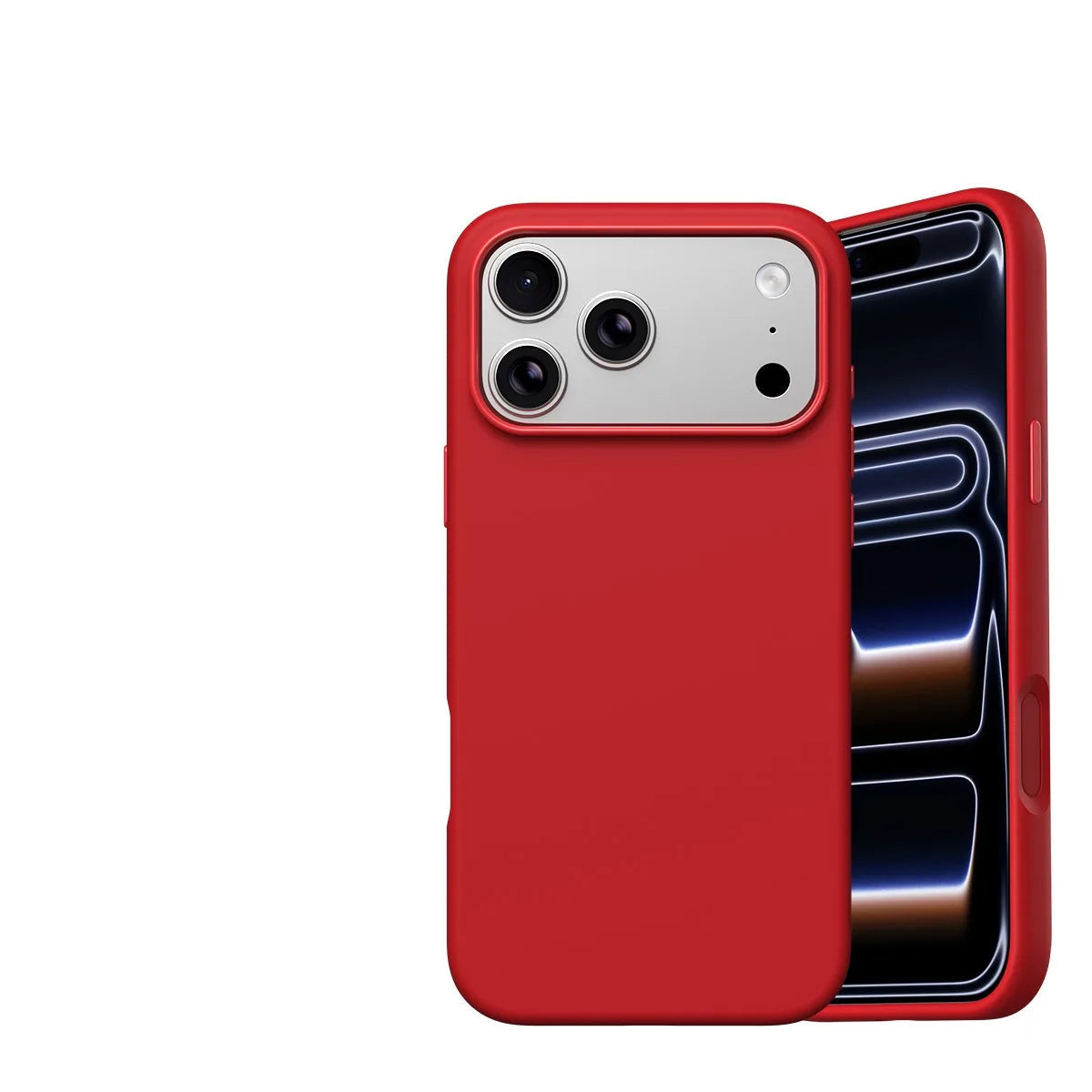 Shockproof Candy Color Silicone Protective Case for iPhone 17 Series