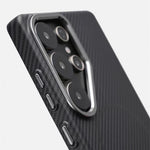 Ultrathin Magnetic Carbon Fiber PC Case for Samsung Galaxy S25 Series
