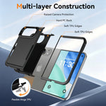 Dual Layer Shockproof Bumper Case with Four-Corner Guards for iPhone Duo