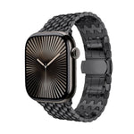 Luxury Dragon Pattern Metal Strap for Apple Watch