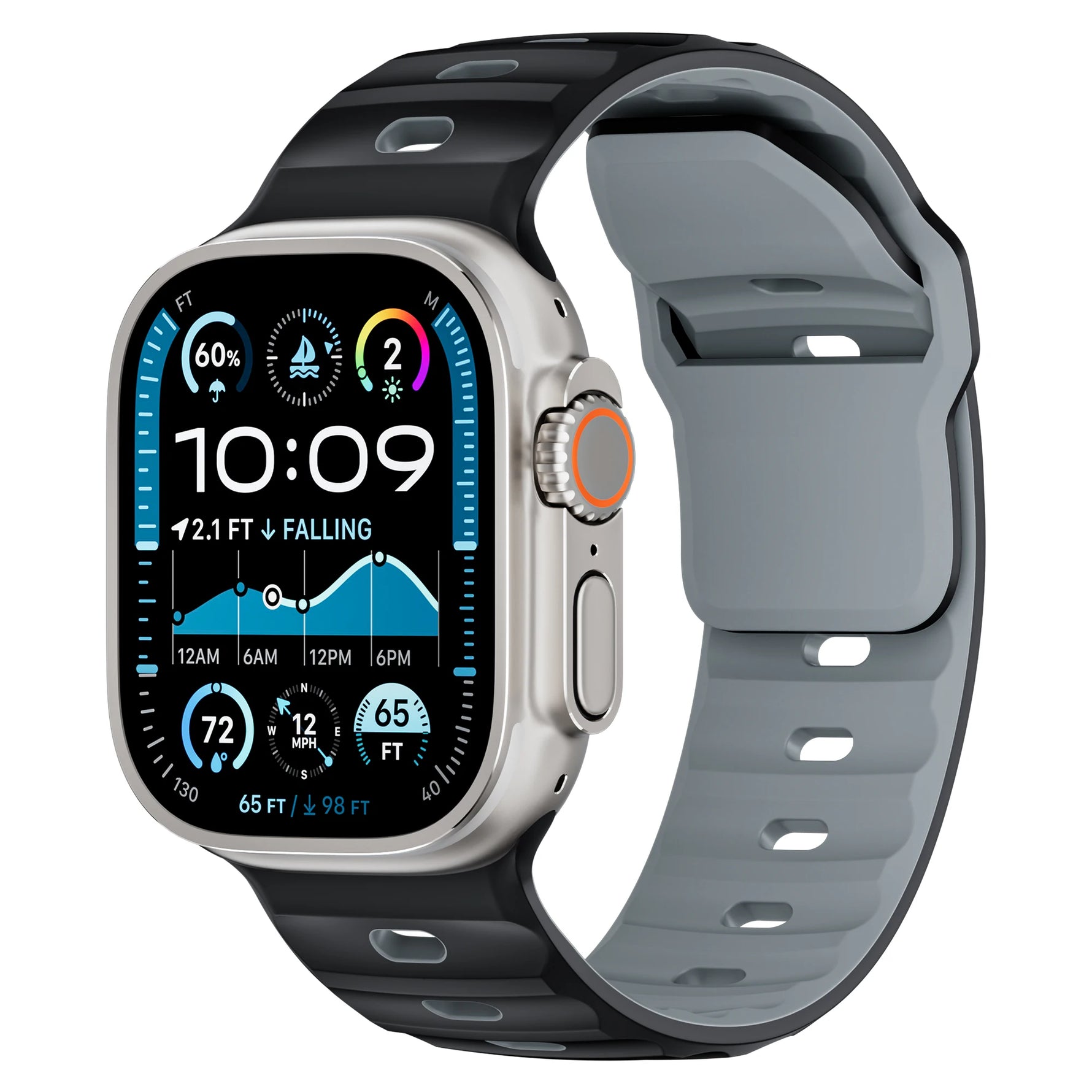 Premium Sport Silicone Strap for Apple Watch