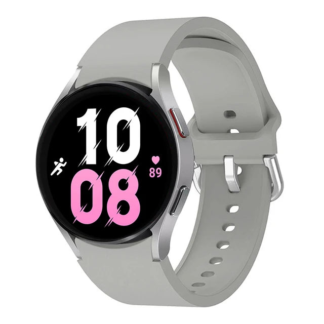 Soft Silicone Watch Strap for Samsung Galaxy Watch 6 & Galaxy Watch 6 Classic