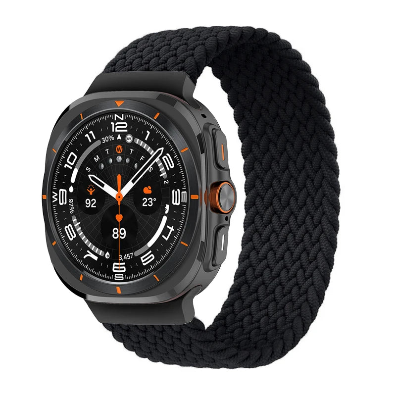 Braided Nylon Solo Loop for Samsung Galaxy Watch Ultra