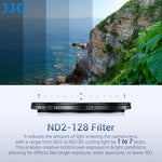 JJC 67mm Variable ND Filter Kit ND2–128 for iPhone