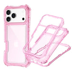 Drop-Resistant Clear Armor Case with Four-Corner Airbags for iPhone 17 Series
