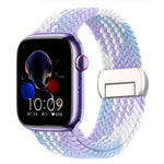 Stretchable Braided Solo Loop with Magnetic Closure for Apple Watch