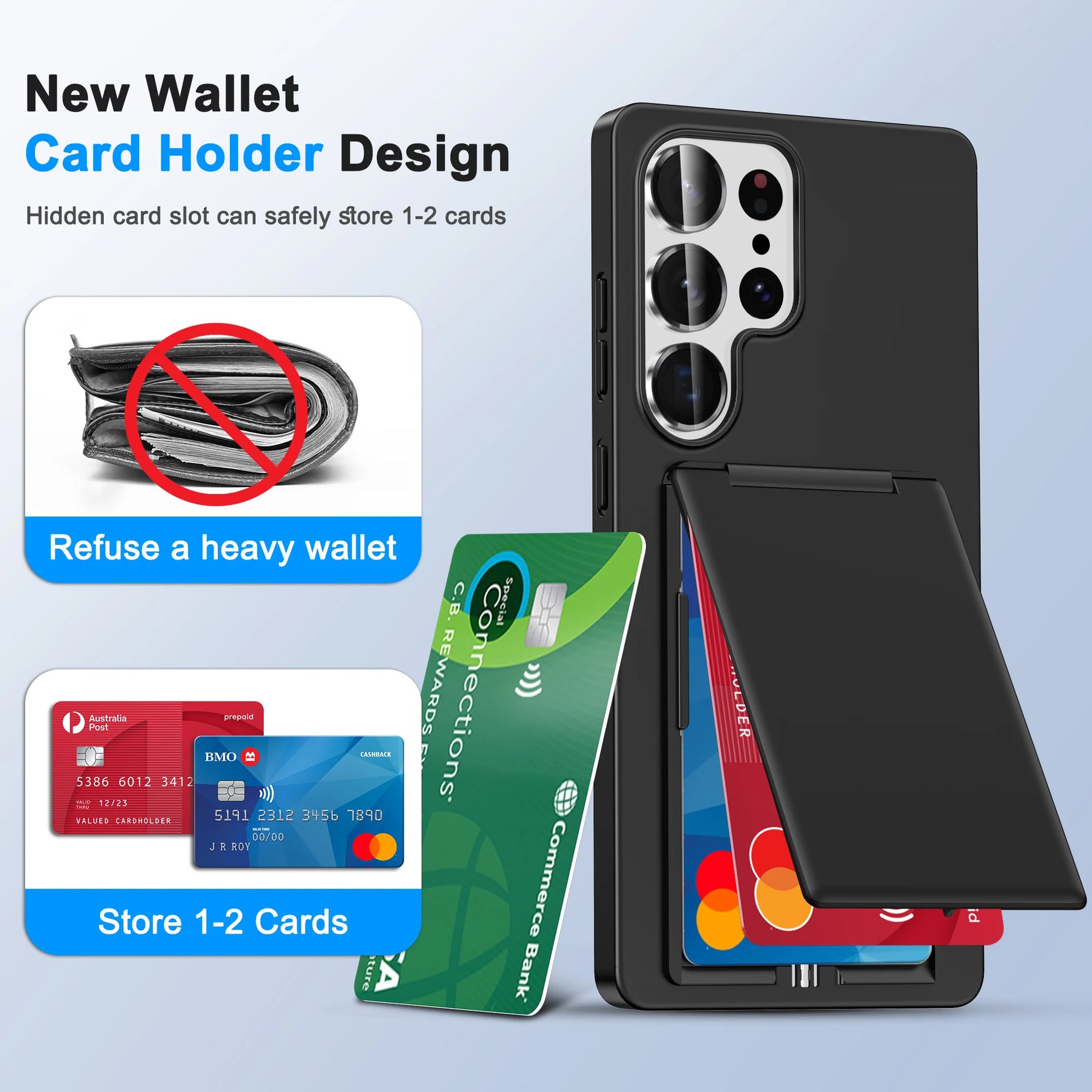 Fall-Protective Wallet Case for Samsung Galaxy S26 Series