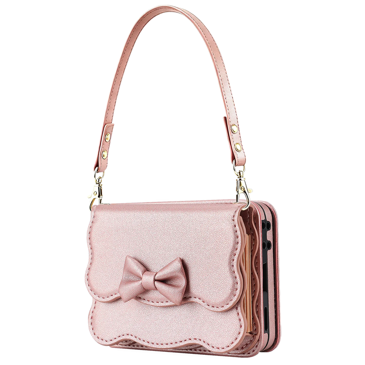 Shockproof Crossbody Wallet Case with Removable Strap for Samsung Galaxy Z Flip 8