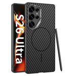 Shockproof PC Frame Leather Case for Samsung Galaxy S26 Ultra
