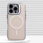 Premium Shockproof Laser Gradient MagSafe Case with Built-In Kickstand for iPhone 15 Series