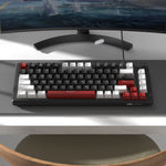 MageGee STAR75 Compact 75% Gaming Keyboard with Knob and Mechanical Switches