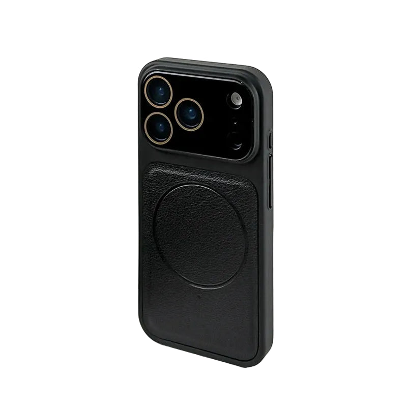 MagSafe Compatible Lychee Texture Case for iPhone 17 Series