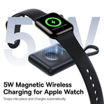 Baseus Compact 5W Apple Watch Magnetic Charger with USB-C Built-in Cable