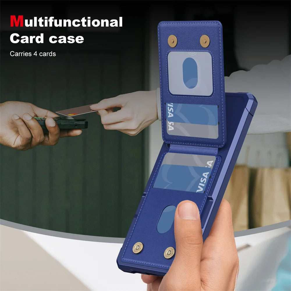 Samsung Galaxy S25 Edge PU Leather Wallet Case