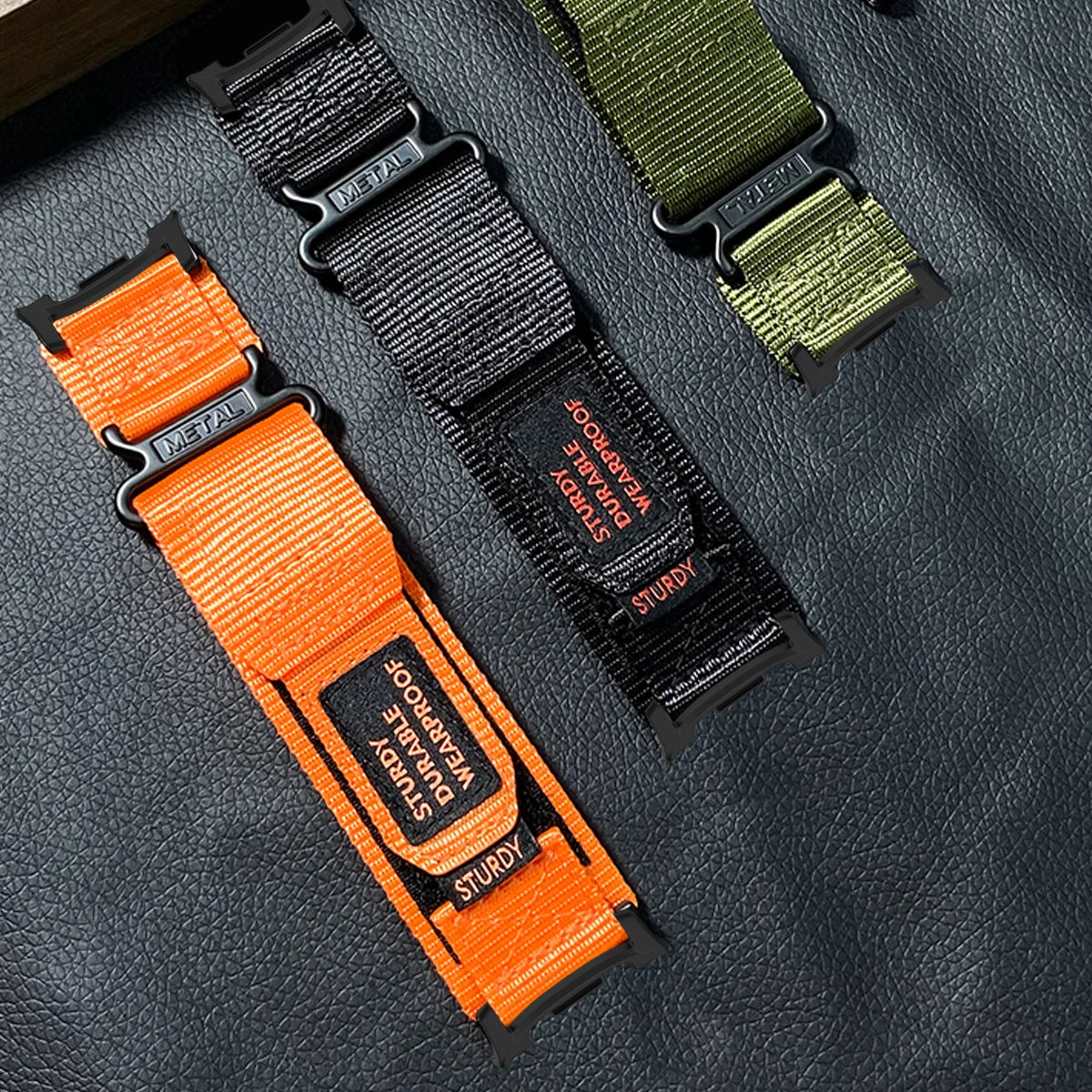Breathable Sport Nylon Watchband for Samsung Galaxy Watch 8 & Galaxy Watch 8 Classic