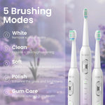 Yunchi C2 Electric Toothbrush for Adults – 90-Day Battery