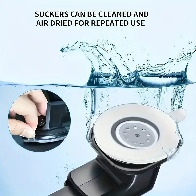 Universal Car Phone Holder with Suction Cup Mount