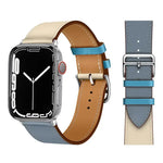 Premium Classic Leather Watch Strap for Apple Watch