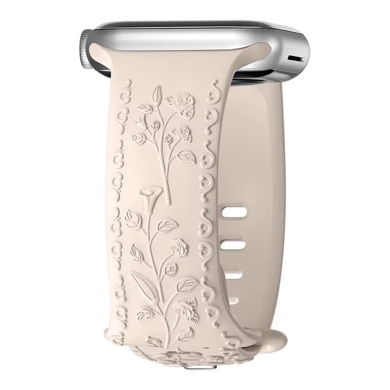 Premium Embossed Band for Apple Watch