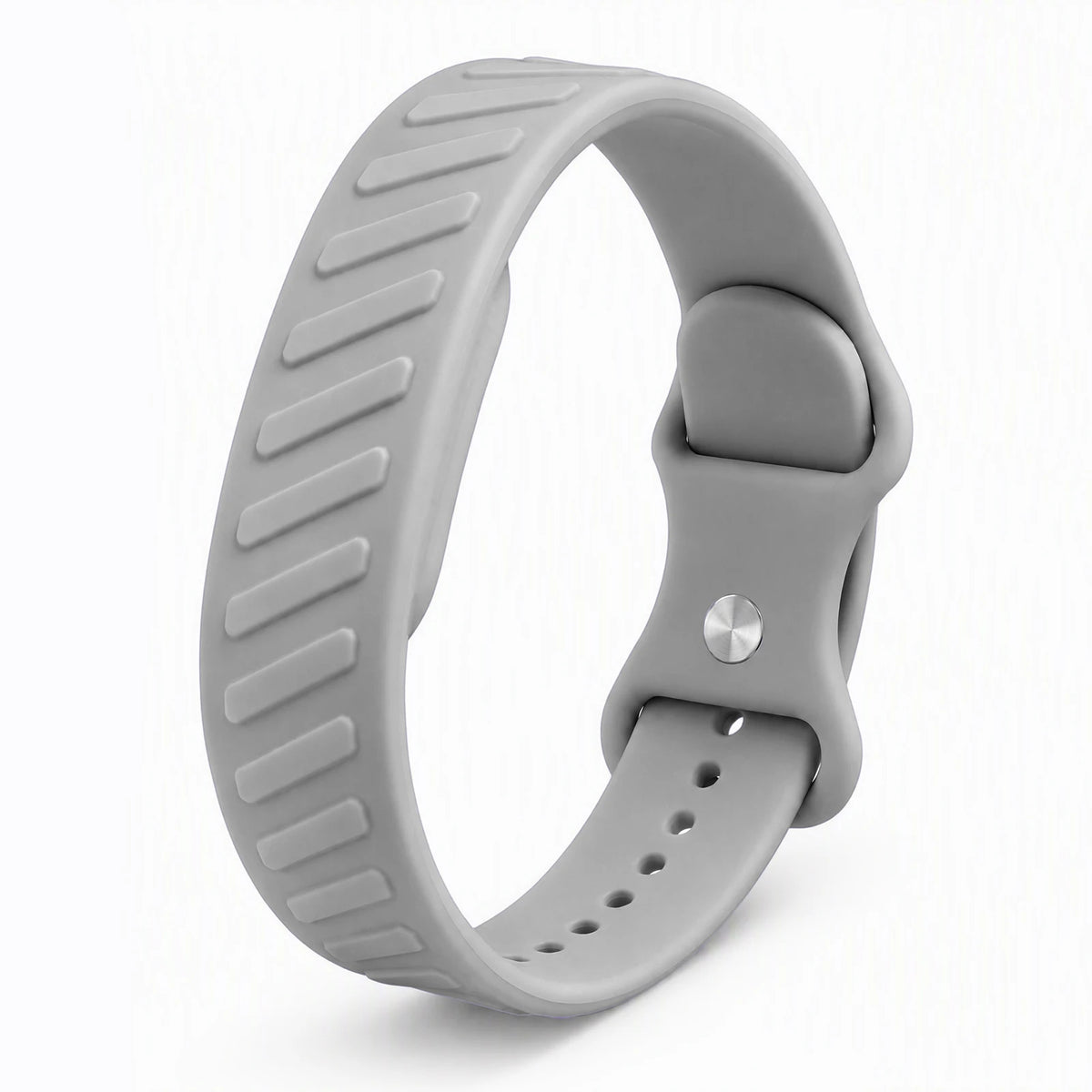 Textured Silicone Loop Strap with Adjustable Fit for Google Fitbit Air