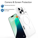 Protective Matte Finish Armor Case with MagSafe for iPhone 17 Series