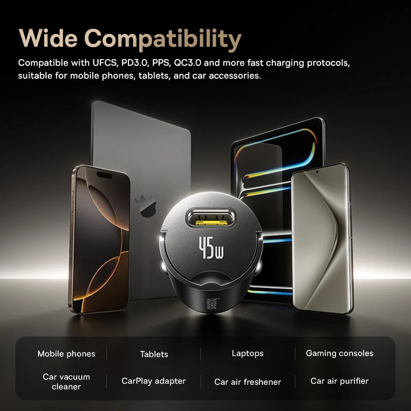 Baseus PrimeTrip VP2 45W Car Charger