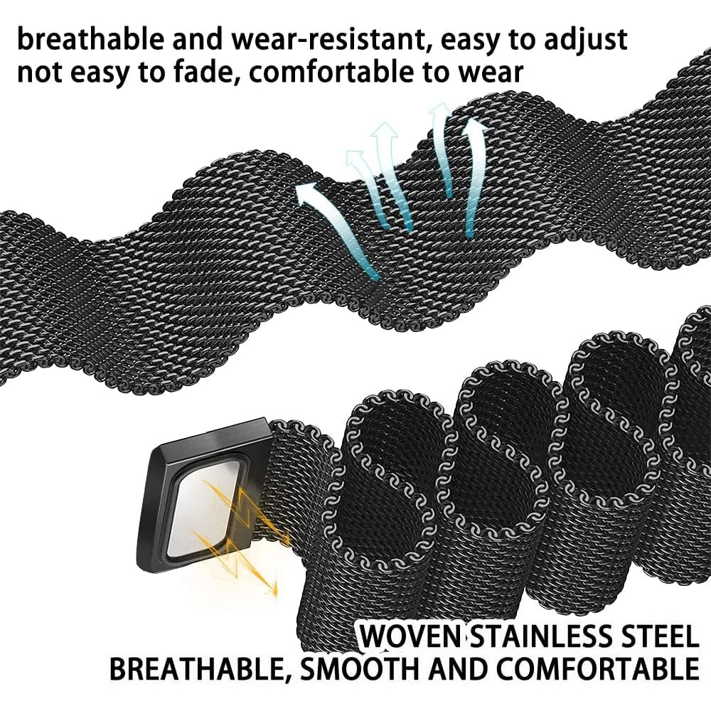 Stainless Steel Magnetic Strap for Xiaomi Smart Band 10