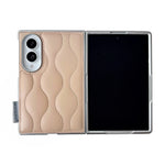 Premium Wave Texture Leather Protective Case for Samsung Galaxy Z Fold 8
