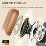 iKF R2 Pro ANC Retro Headphones