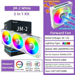 TEUCER JM-2 ARGB Cooling Fan Kit