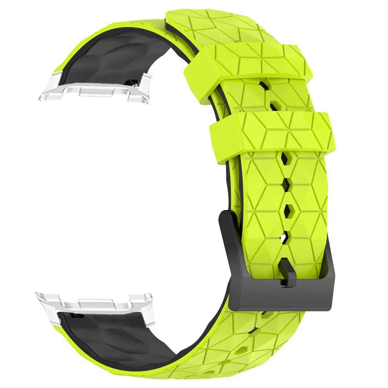 Soft Silicone Football Pattern Watchband for Samsung Galaxy Watch 8 / Galaxy Watch 8 Classic