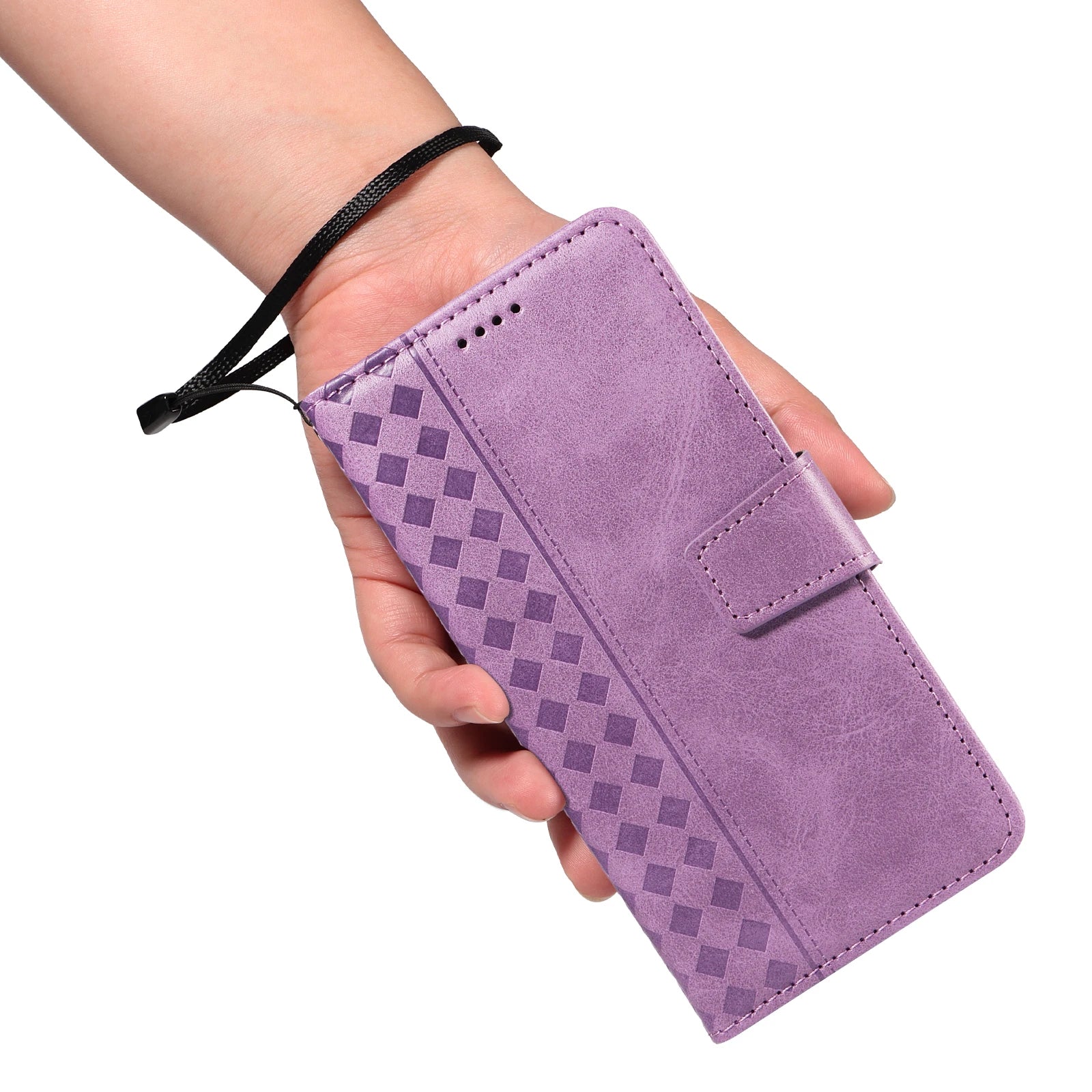 Samsung Galaxy S24 Series Flip Leather Wallet Case with Kickstand