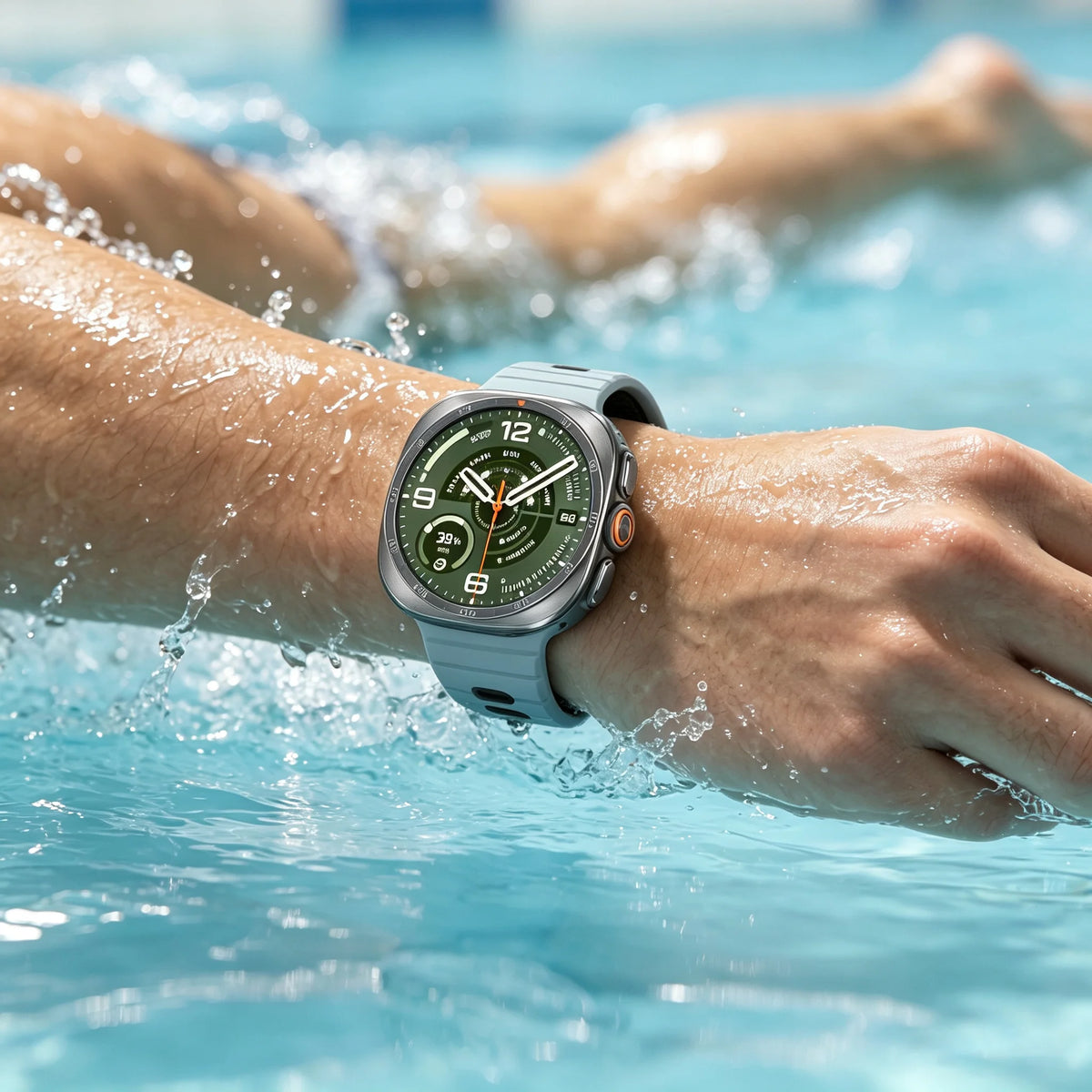 Perforated Silicone Sports Band for Samsung Galaxy Watch Ultra 2