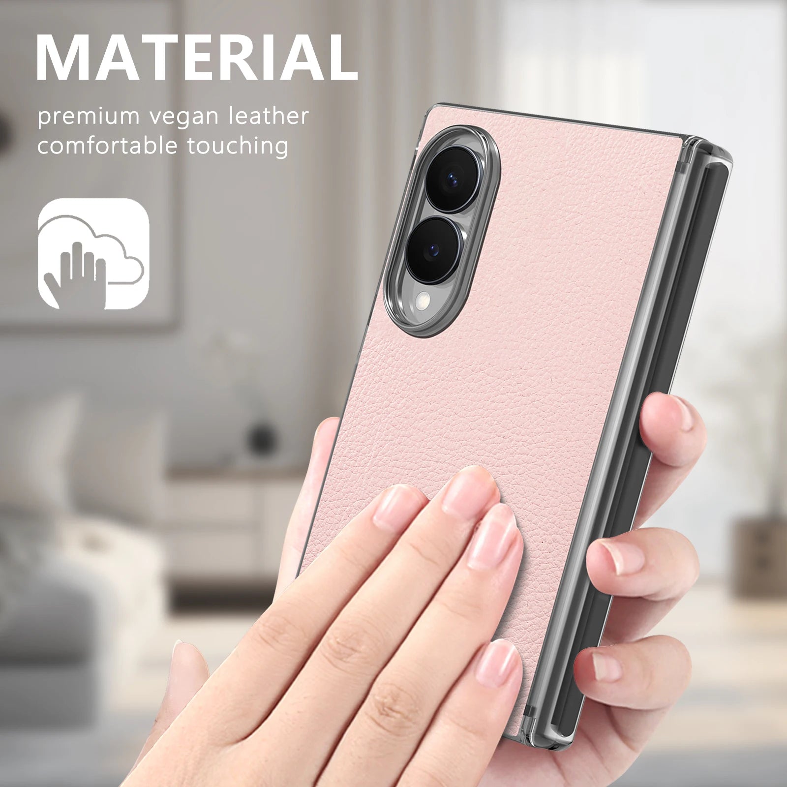 Premium Slim Magnetic Leather Case for Samsung Galaxy Z Fold 8