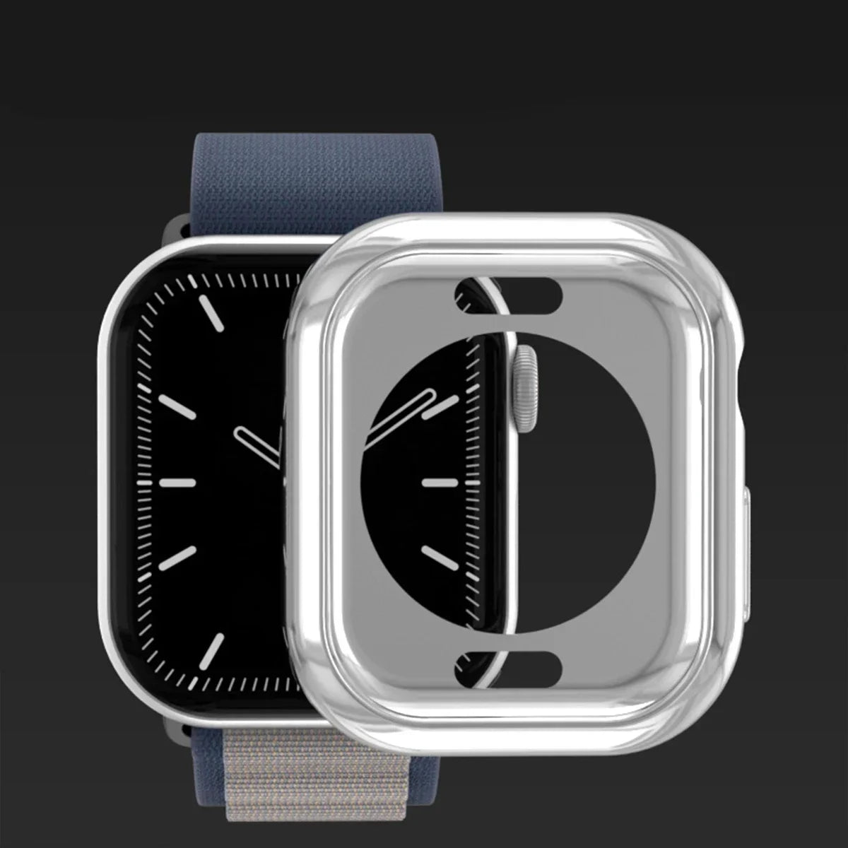 Soft TPU Bumper Frame Cover for Apple Watch Series 10