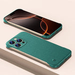 Sandstone Frameless Slim Matte Hard PC Case for iPhone 15 Series