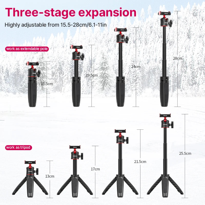 Ulanzi MT-50 Extendable Magnetic Tripod for DJI Osmo Action 4
