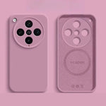 Liquid Silicone Shockproof Case with Raised Camera Ring for OPPO Find X9 Ultra