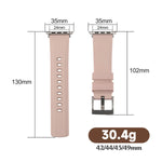 Silicone Sports Strap for Apple Watch – Durable Comfort for Active Lifestyles