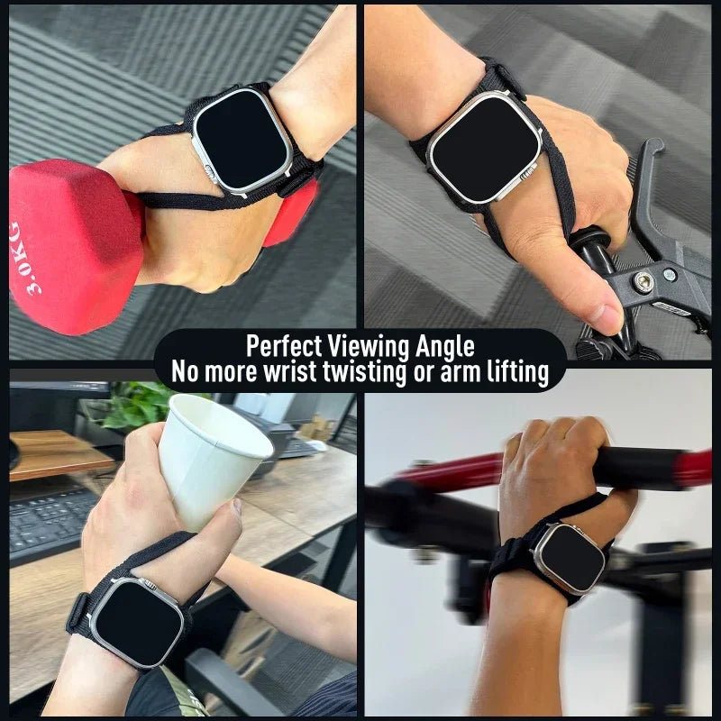Outdoor Cycling Nylon Loop Band for Apple Watch