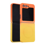 Soft Silicone Gradient Magnetic Case for Samsung Galaxy Z Flip 6