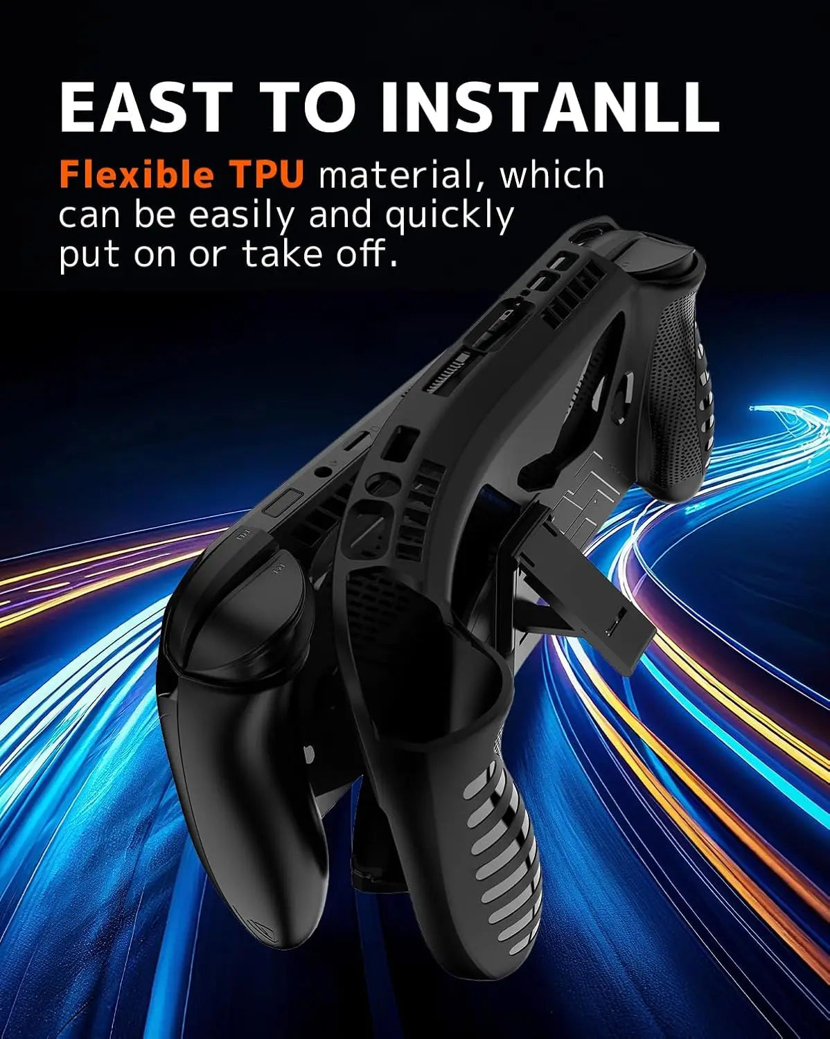 TPU Protective Case With Integrated Back Stand for ROG Xbox Ally X