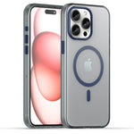 Shockproof Translucent Matte MagSafe Case for iPhone 16 Series