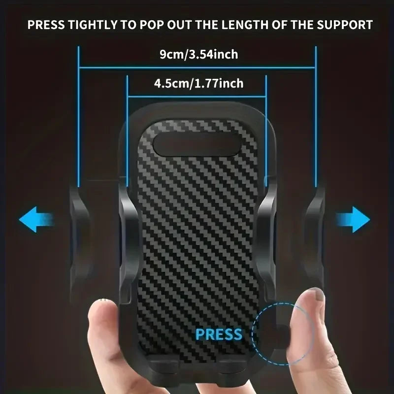 Universal Car Phone Holder with Suction Cup Mount