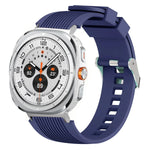 Stripe Textured Silicone Wristband for Samsung Galaxy Watch Ultra and Samsung Galaxy Watch Ultra (2025)
