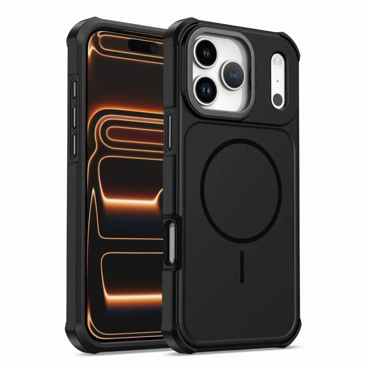 Shockproof Matte MagSafe Armor Case for iPhone 17 Series