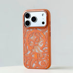 Frosted Graffiti MagSafe Case with Alloy Lens Cover for iPhone 17 Series