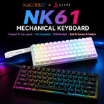 AJAZZ NK61 Hot-Swappable Mechanical Keyboard