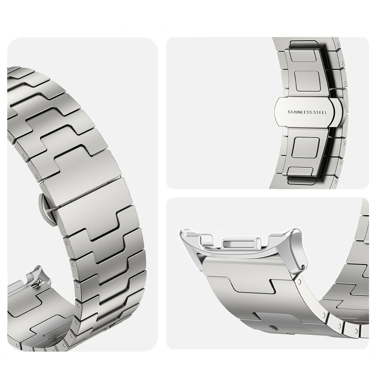 Luxury Titanium Bracelet for Samsung Galaxy Watch 8 & Samsung Galaxy Watch 8 Classic